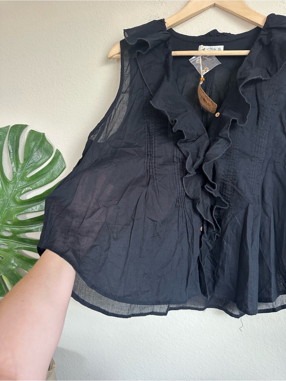 NWT Natural Life My Favorite Sleeveless Cotton Top - Picture 8 of 13
